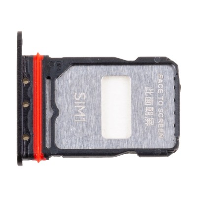 Лоток SIM для Xiaomi Poco F7 Ultra Черный