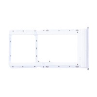 Лоток SIM для Xiaomi Poco M6 4G Серебро