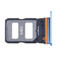Лоток SIM для Xiaomi Poco X5 Pro 5G Синий