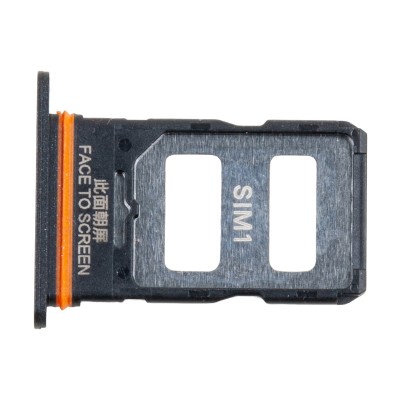 Лоток SIM для Xiaomi Poco X6 5G Черный