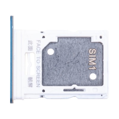 Лоток SIM для Xiaomi Redmi Note 12 Pro 4G Голубой