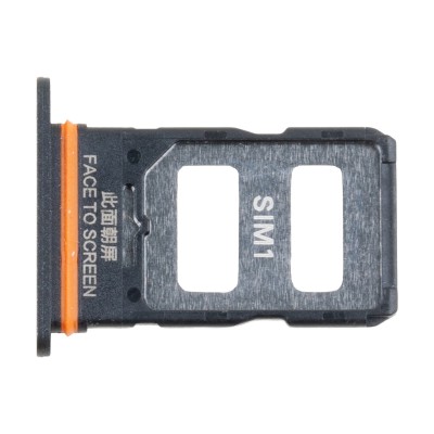 Лоток SIM для Xiaomi Redmi Note 13 Pro 5G Черный