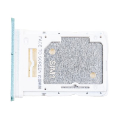 Лоток SIM для Xiaomi Redmi Note 14 4G Голубой