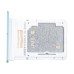 Лоток SIM для Xiaomi Redmi Note 14 4G Голубой
