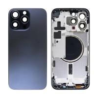 Корпус для Apple iPhone 15 Pro Max (A3106) (1 Sim) Синий - Премиум