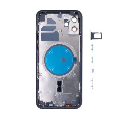 Корпус для iPhone 12 (1 Sim) Черный - Премиум