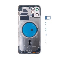 Корпус для iPhone 12 Pro (1 Sim) Синий - Премиум