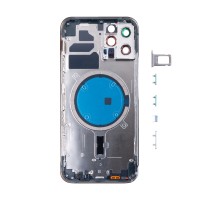 Корпус для iPhone 12 Pro (1 Sim) Серый - Премиум
