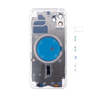 Корпус для iPhone 12 (1 Sim) Белый - Премиум