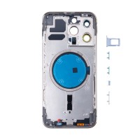 Корпус для iPhone 13 Pro (1 Sim) Голубой - Премиум Корпус для iPhone 13 Pro (1 Sim) Голубой - Премиум
