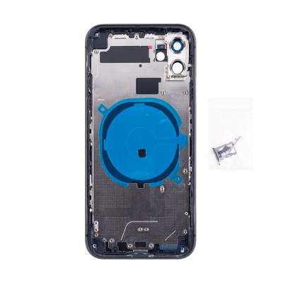 Корпус для iPhone 11 (1 Sim) Черный - Премиум
