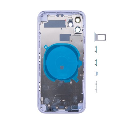 Корпус для iPhone 11 (1 Sim) Фиолетовый - Премиум