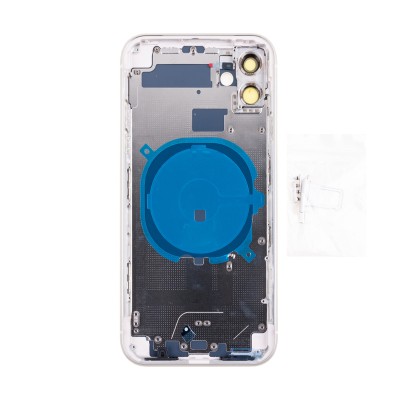 Корпус для iPhone 11 (1 Sim) Белый - Премиум