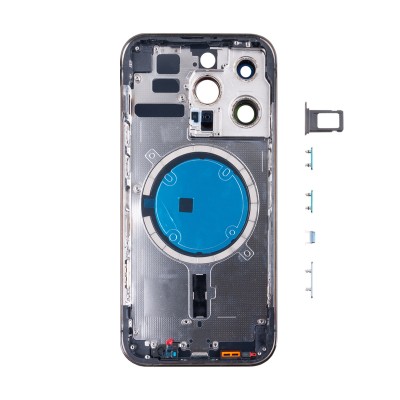 Корпус для iPhone 14 Pro (1 Sim) Черный - Премиум