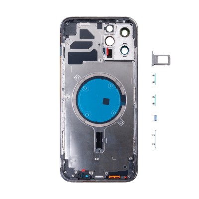 Корпус для iPhone 12 Pro Max (1 Sim) Серый - Премиум