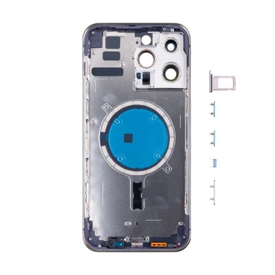 Корпус для iPhone 14 Pro Max (1 Sim) Фиолетовый - Премиум