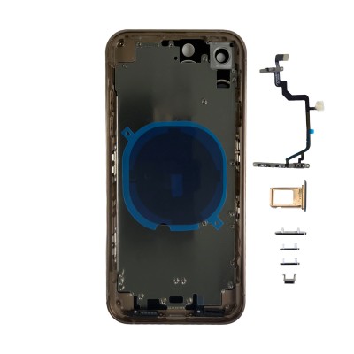 Корпус для Apple iPhone Xr в стиле Apple iPhone 16 Pro Бежевый