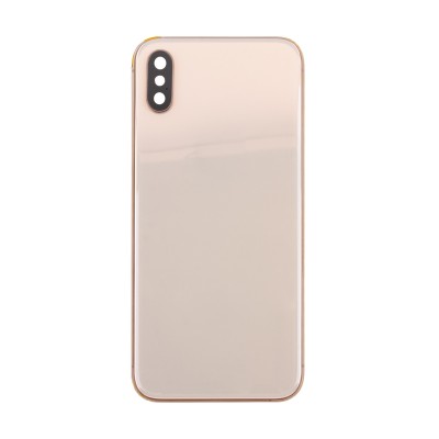 Корпус для iPhone Xs (1 Sim) Золото - Премиум