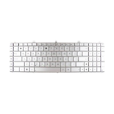 Клавиатура для ноутбука Asus X7DS Серебро Клавиатура для ноутбука Asus X7DS Серебро