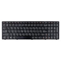 Клавиатура для ноутбука Lenovo IdeaPad B580A (с рамкой) Черный