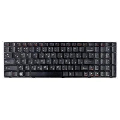 Клавиатура для ноутбука Lenovo IdeaPad B575G (с рамкой) Черный