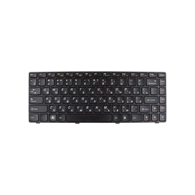 Клавиатура для ноутбука Lenovo IdeaPad Z380 (с рамкой) Черный