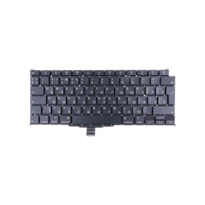 Клавиатура для ноутбука MacBook Air 13" A2179 (2020, Г-образный Enter RU) Черный