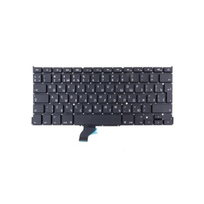 Клавиатура для ноутбука MacBook Pro 13" A1425 (2012-2013, Г-образный Enter RU) Черный