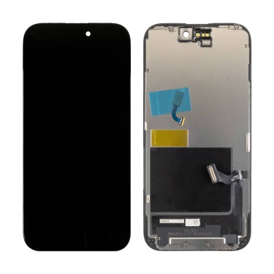 Дисплей для Apple iPhone 15 (A3090) в сборе с тачскрином Черный - (In-Cell, HD+) (площадка под IC)