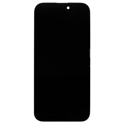 Дисплей для Apple iPhone 15 Pro (A3102) в сборе с тачскрином Черный - (In-Cell, Full HD, 120 Гц) (площадка под IC)