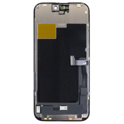 Дисплей для Apple iPhone 15 Pro (A3102) в сборе с тачскрином Черный - (In-Cell, Full HD, 120 Гц) (площадка под IC)