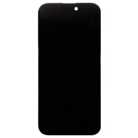 Дисплей для Apple iPhone 15 Pro (A3102) в сборе с тачскрином Черный - OR (SP) (с верификацией “Новая запчасть”)