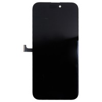 Дисплей для Apple iPhone 15 Pro Max (A3106) в сборе с тачскрином Черный - (In-Cell, Full HD, 120 Гц) (площадка под IC)