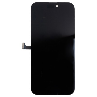 Дисплей для Apple iPhone 15 Pro Max (A3106) в сборе с тачскрином Черный - (In-Cell, Full HD, 120 Гц) (площадка под IC)