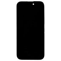 Дисплей для Apple iPhone 16 (A3287) в сборе с тачскрином Черный - (Soft OLED, Full HD) (с верификацией = с привязкой без ошибки)
