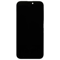 Дисплей для Apple iPhone 16 Pro Max (A3296) в сборе с тачскрином Черный - (Soft OLED, Full HD, 120 Гц) (площадка под IC)