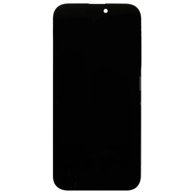 Дисплей для Apple iPhone 16 Pro Max (A3296) в сборе с тачскрином Черный - (Soft OLED, Full HD, 120 Гц) (площадка под IC)