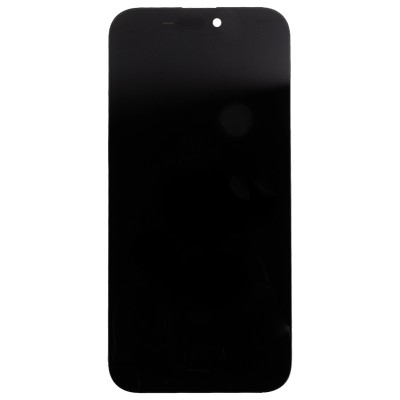 Дисплей для Apple iPhone 16 Pro Max (A3296) в сборе с тачскрином Черный - (Soft OLED, Full HD, 120 Гц) (с верификацией = с привязкой без ошибки)