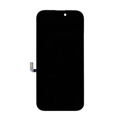 Дисплей для Apple iPhone 17 (A3520) в сборе с тачскрином Черный - (Soft OLED, Full HD, 120 Гц) (с верификацией = с привязкой без ошибки)