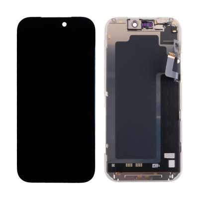 Дисплей для Apple iPhone 17 Pro (A3523) в сборе с тачскрином Черный - OR (SP) (с верификацией “Новая запчасть”)