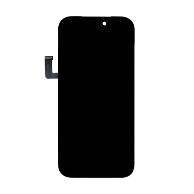 Дисплей для Apple iPhone 17 Pro (A3523) в сборе с тачскрином Черный - (Soft OLED, Full HD, 120 Гц) (с верификацией = с привязкой без ошибки)