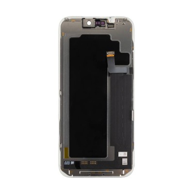 Дисплей для Apple iPhone 17 Pro Max (A3526) в сборе с тачскрином Черный - (Soft OLED, Full HD, 120 Гц) (площадка под IC)
