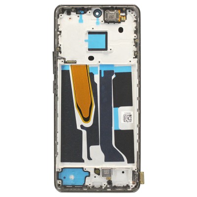 Дисплей для Realme RMX3741 модуль с рамкой Черный - OR