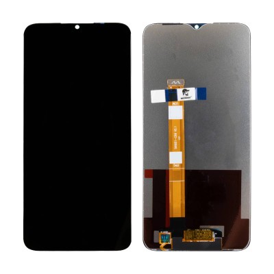 Дисплей для Realme RMX3263 в сборе с тачскрином Черный Mecanico - AMP