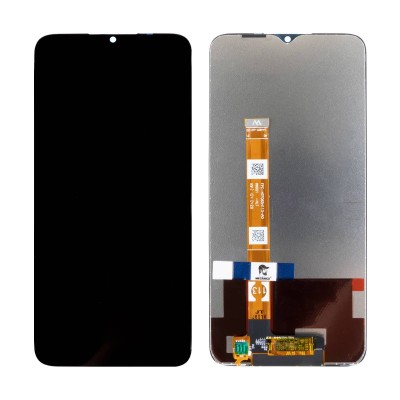 Дисплей для Realme RMX3195 в сборе с тачскрином Черный Mecanico - AMP