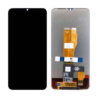 Дисплей для Realme RMX3624 в сборе с тачскрином Черный Mecanico - AMP