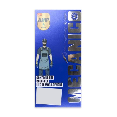 Дисплей для Realme RMX3930 в сборе с тачскрином Черный Mecanico - AMP