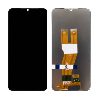 Дисплей для Samsung A055F Galaxy A05 в сборе с тачскрином Черный Mecanico - AMP