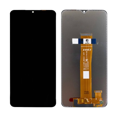 Дисплей для Samsung A125F Galaxy A12 в сборе с тачскрином Черный Mecanico - AMP