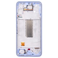 Дисплей для Samsung A346B Galaxy A34 5G модуль с рамкой Фиолетовый - (OLED) (Full Size)